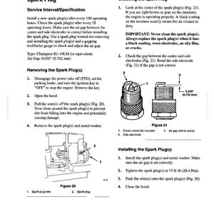 Ford LS25-12.5G Yard Tractor Operator Owners Operation Manual | Instant PDF Download image 7
