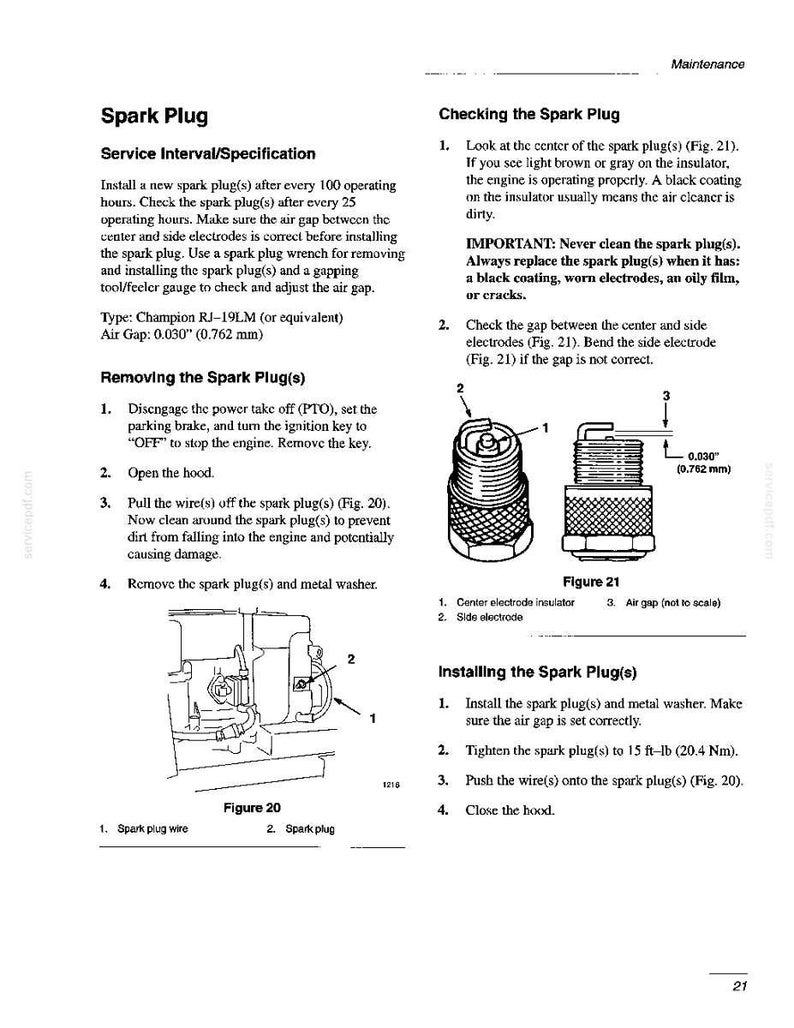 Ford LS25-12.5G Yard Tractor Operator Owners Operation Manual | Instant PDF Download image 7