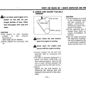 Kobelco LK550-II Wheel Loader Operator Owners Operation Manual | Instant PDF Download image 8