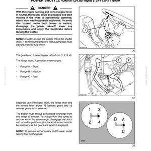 New Holland TN85A, TN95A Tractor Operator Owners Operation Manual | Instant PDF Download image 5