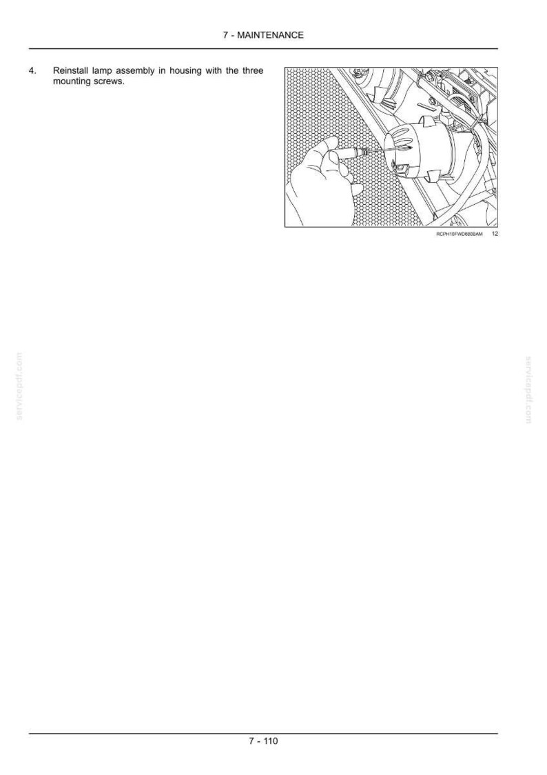 New Holland T9.390, T9.450, T9.505, T9.560, T9.615, T9.670 Tier 4 Tractor Operator Owners Operation Manual | Instant Pdf Download image 10