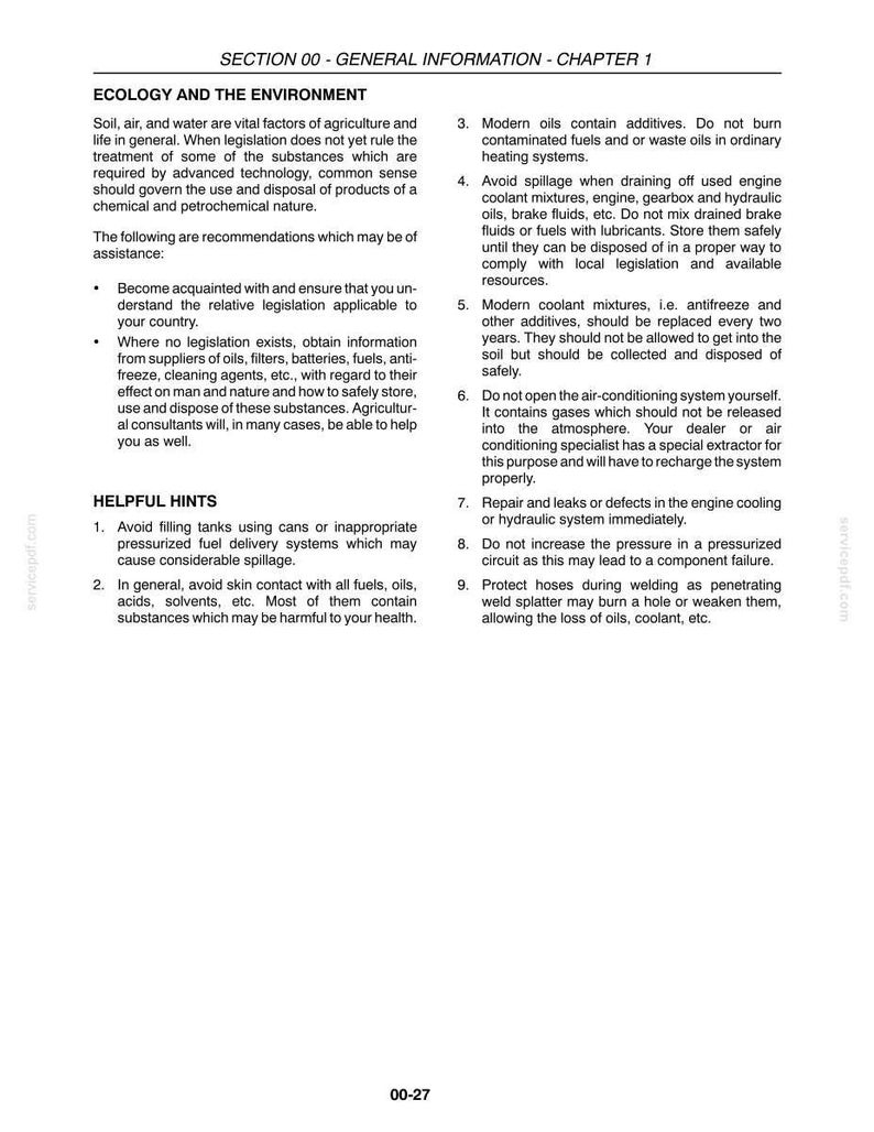 New Holland 2355, 2358 Disc Auger Header Service Repair Workshop Manual PDF | Instant PDF Download image 4