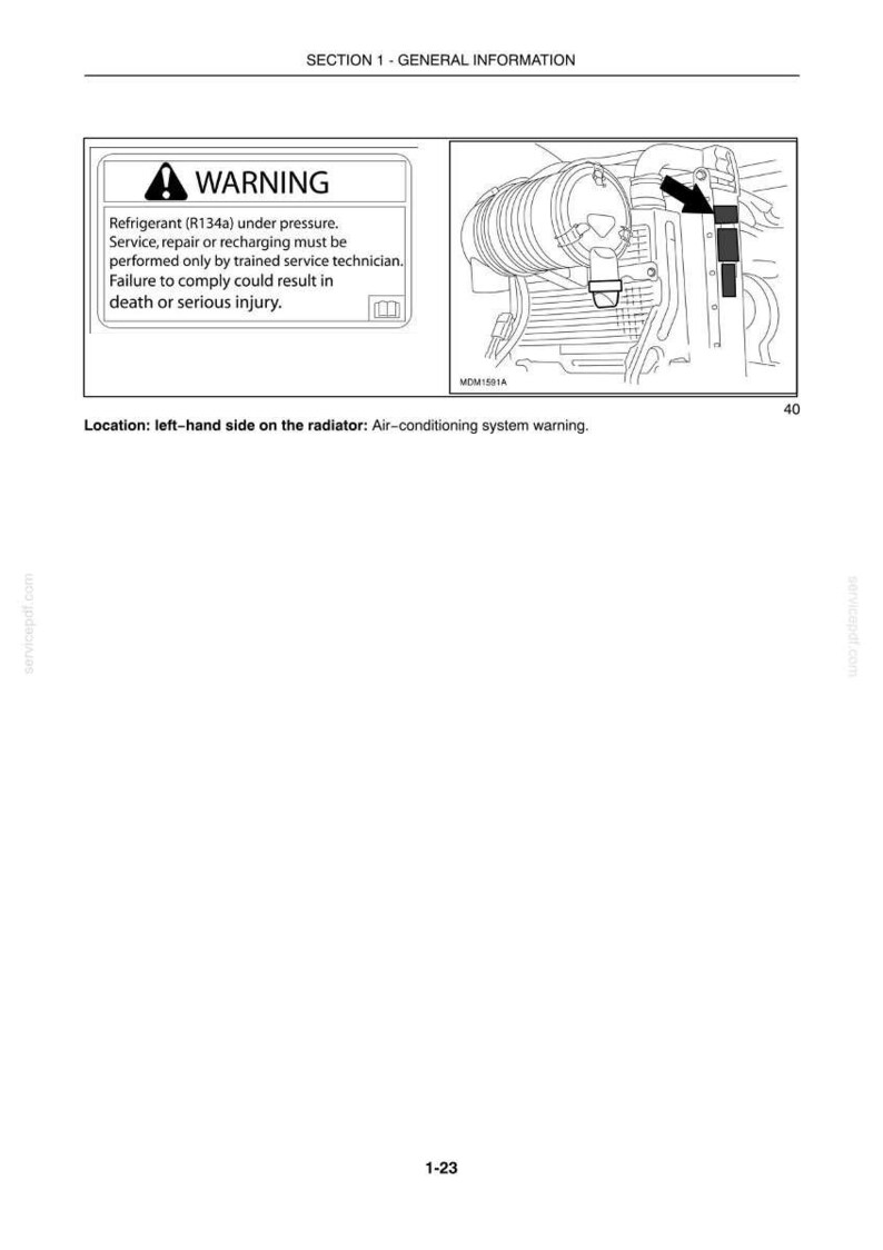 New Holland T4020, T4030, T4040, T4050 Deluxe SuperSteer Tractor Operator Owners Operation Manual | Instant Pdf Download image 4