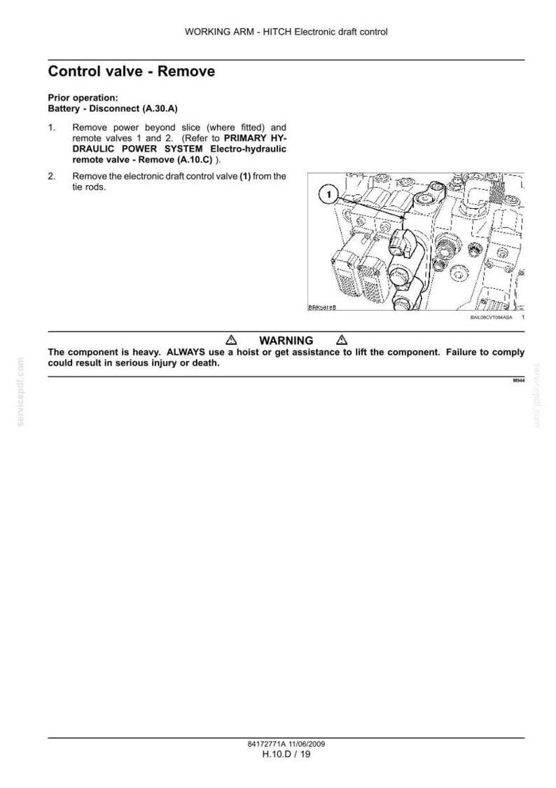 New Holland T7030, T7040, T7050, T7060, T7070 AutoCommand Cvt Tractor Service Repair Workshop Manual | Instant Pdf Download image 11