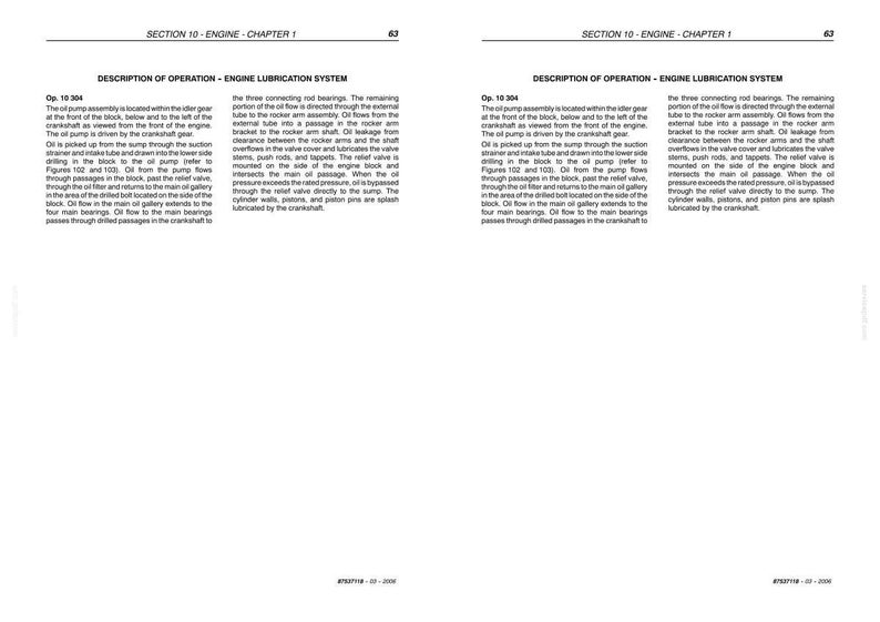 New Holland Tc 31, TC 35DA Series Tractor Service Repair Workshop Manual | Instant PDF Download image 4