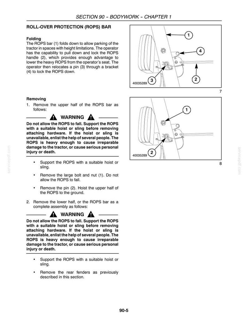 New Holland TT55, TT75 Tractor Service Repair Workshop Manual | Instant PDF Download image 11
