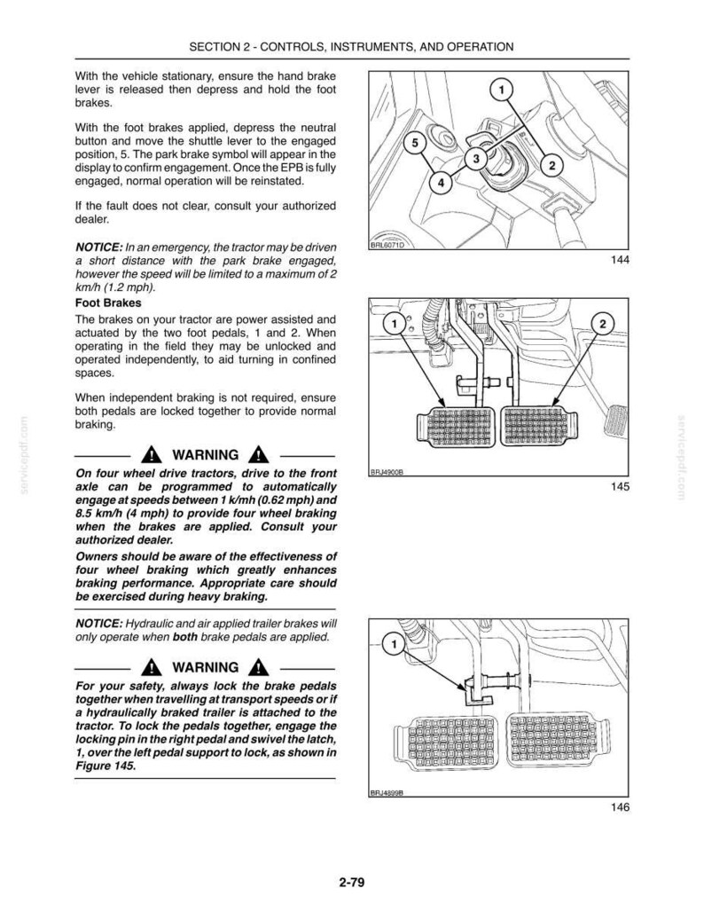 New Holland T7030, T7040, T7050, T7060, T7070 Tractor Operator Owners Operation Manual | Instant Pdf Download image 5