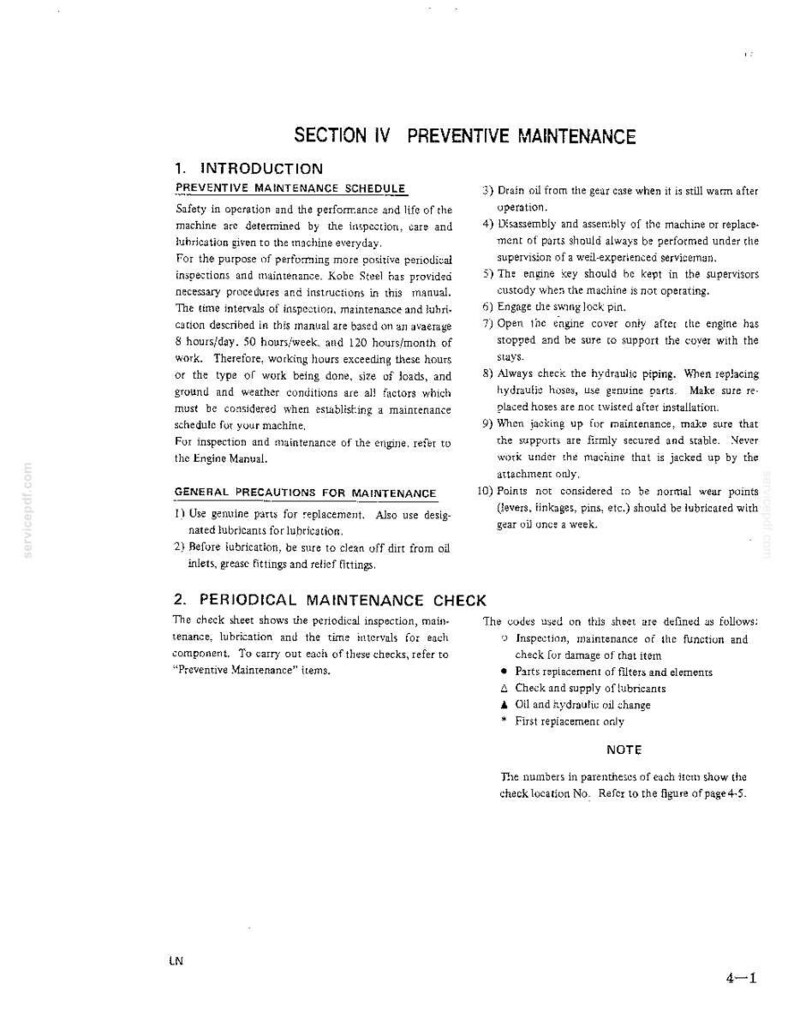 Kobelco K907D, K907DLC Hydraulic Excavator Operator Owners Operation Manual | Instant PDF Download image 6