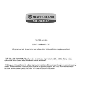 New Holland Boomer 20 & 25 Compact Tractor Service Repair Workshop Manual | Instant PDF Download image 11