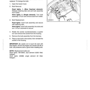 New Holland Boomer 3040, 3045, 3050 Tractor Operator Owners Operation Manual | Instant PDF Download image 8