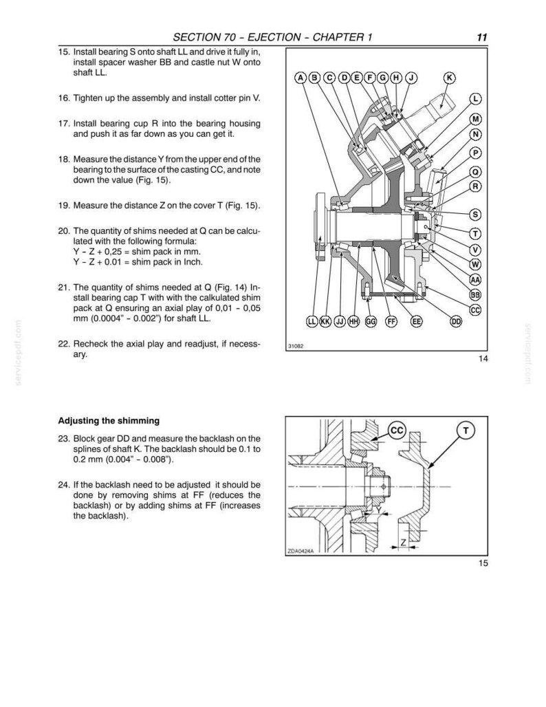 New Holland Fx25, Fx45, Fx28, Fx38, FX48, FX58 Forage Harvester Service Repair Workshop Manual | Instant PDF Download image 11