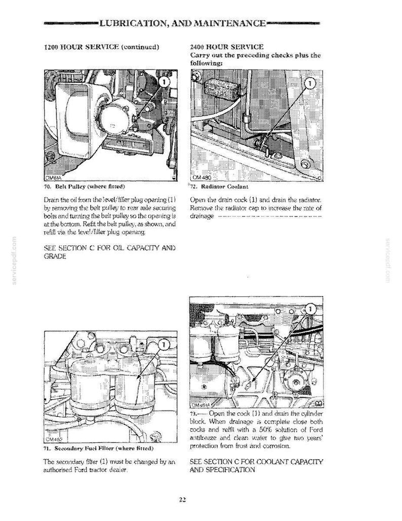Ford 7710 II Tractor Operator Owners Operation Manual | Instant PDF Download image 9