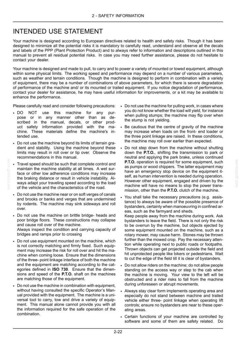 New Holland T7.220, T7.235, T7.250, T7.260 Power Command Tractor Operator Owners Operation Manual | Instant Pdf Download image 4