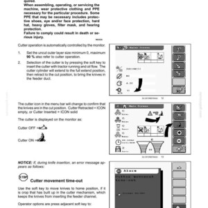 Case RB344 Ensilage Pack Bruksanvisning PDF Ladda ner bild 7