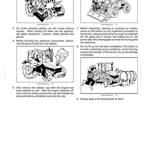 Manual de operación y mantenimiento para tractores New Holland T4.75, T4.85, T4.95, T4.105 y T4.115 / Descarga instantánea en PDF imagen 4