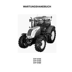 Steyr Cvt 6130, CVT 6145, CVT 6160 Traktor Wartungshandbuch Reparatur Werkstatthandbuch | PDF-Download image 2