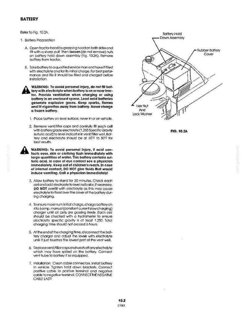 Ford LT12.5A Lawn Tractor Operator Owners Operation Manual | Instant PDF Download image 8