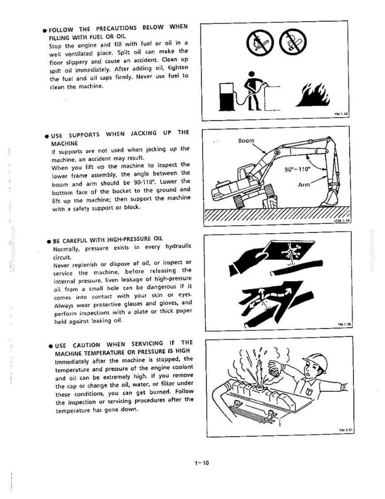 Kobelco Sk160lc MARK IV Excavator Operator Owners Operation Manual | Instant PDF Download image 4