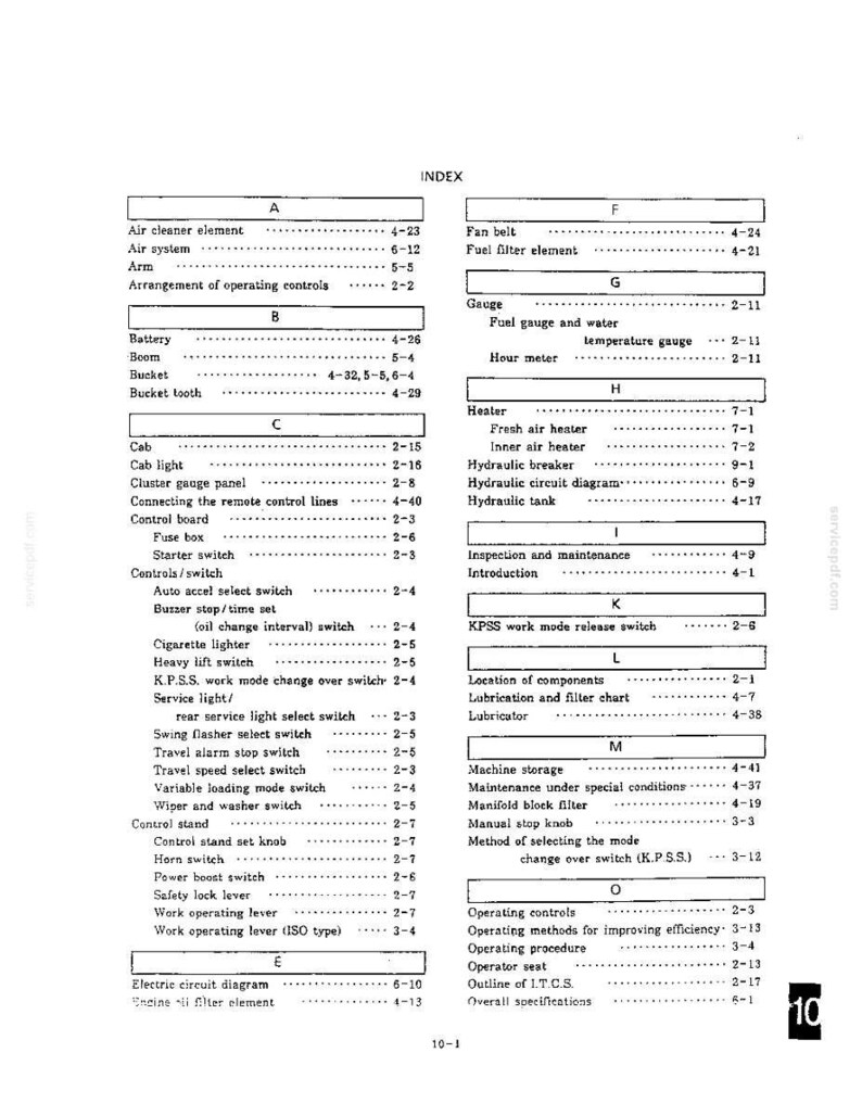 Kobelco Sk400 Iii, SK400LC III Excavator Operator Owners Operation Manual | Instant PDF Download image 10