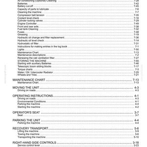 New Holland LM625 Telescopic Handler Operator Owners Operation Manual | Instant PDF Download image 11