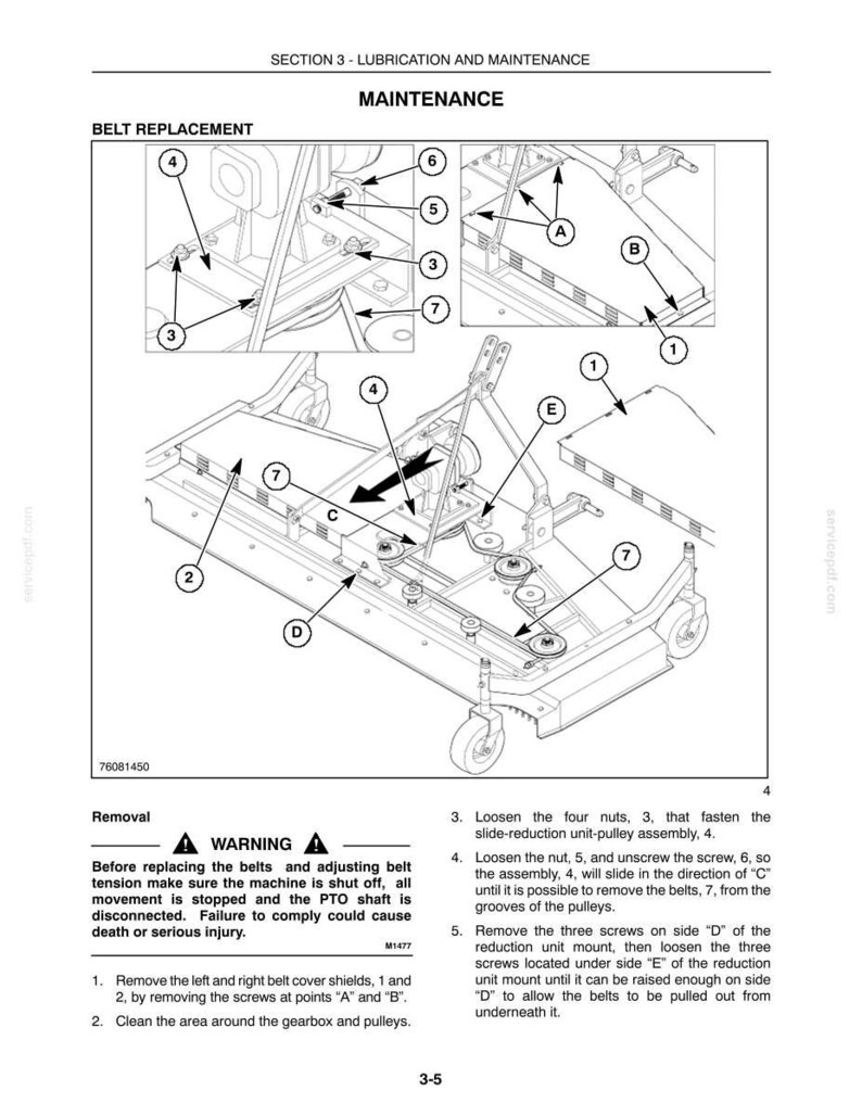 New Holland 330GM Tractor Operator Owners Operation Manual | Instant PDF Download image 6