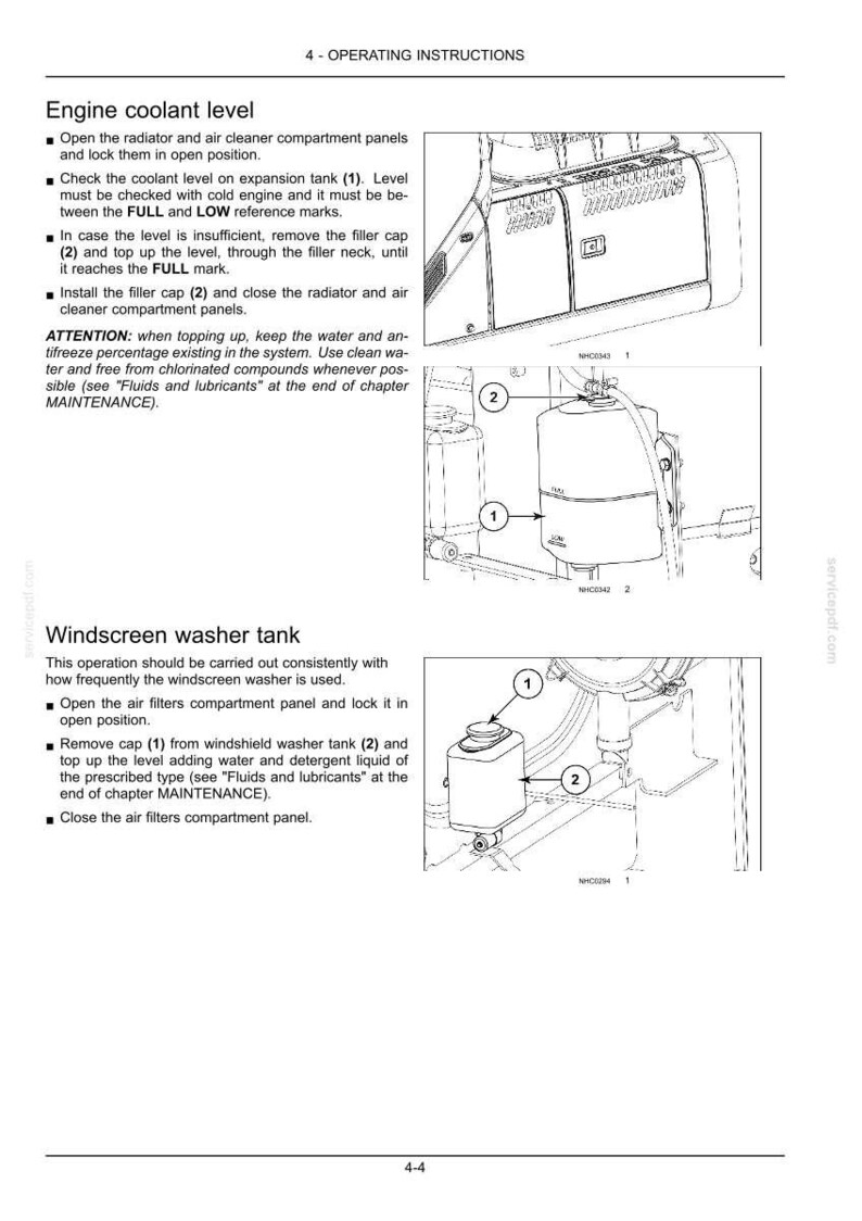 New Holland E175C, E195C Crawler Excavator Operator Owners Operation Manual | Instant PDF Download image 7