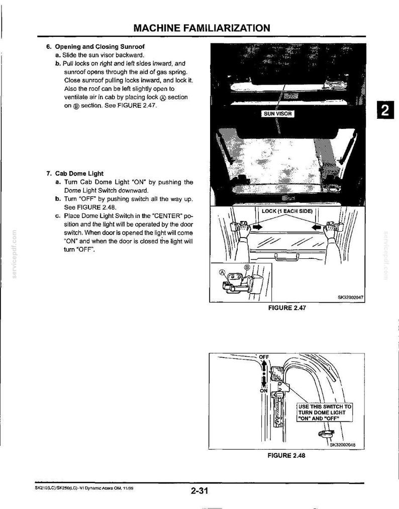 Kobelco Sk210lc Vi, SK250LC VI Hydraulic Excavator Operator Owners Operation Manual | Instant PDF Download image 4
