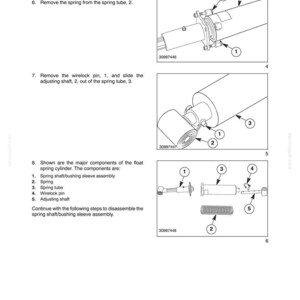 New Holland 994, 92C, 94C Grain Belt Header Service Repair Workshop Manual | Instant PDF Download image 10