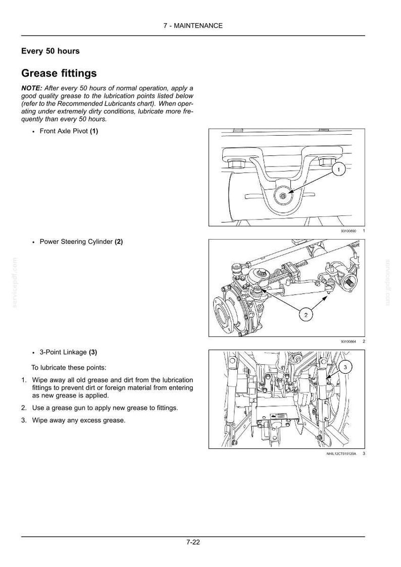 New Holland Boomer 35, Boomer 40 Tier 4B (final) Compact Tractor Operator Owners Operation Manual | Instant PDF Download image 9