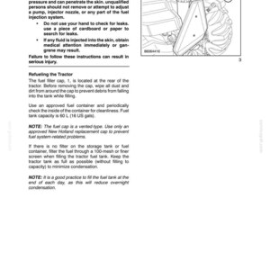 New Holland Boomer 4055, 4060 With Cab Tractor Operator Owners Operation Manual | Instant PDF Download image 7