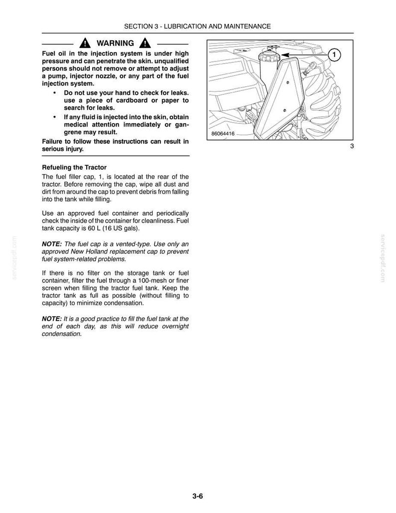New Holland Boomer 4055, 4060 With Cab Tractor Operator Owners Operation Manual | Instant PDF Download image 7