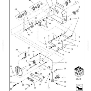 Manual de servicio y reparación para carros neumáticos Flexi-Coil 1740, 2340, 2850, 3350, 3850 y 4350 / Descarga instantánea en PDF imagen 10