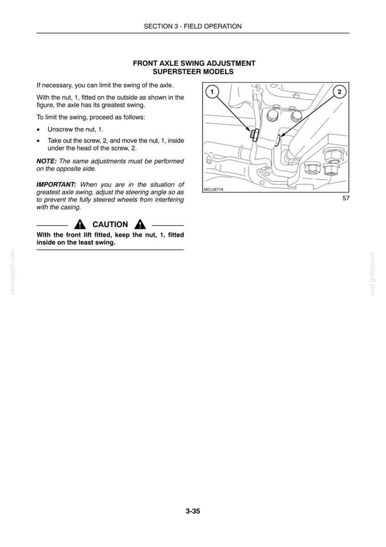 New Holland T4020, T4030, T4040, T4050 Deluxe SuperSteer Tractor Operator Owners Operation Manual | Instant Pdf Download image 7