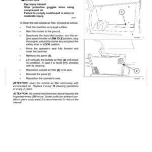 New Holland WE150B Hjulgrävmaskin, bruksanvisning | Direkt PDF-nedladdning bild 8