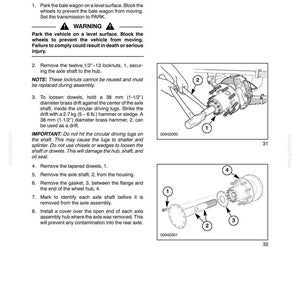 New Holland BW28, BW38 Bale Wagon Service Repair Workshop Manual | Instant PDF Download image 8