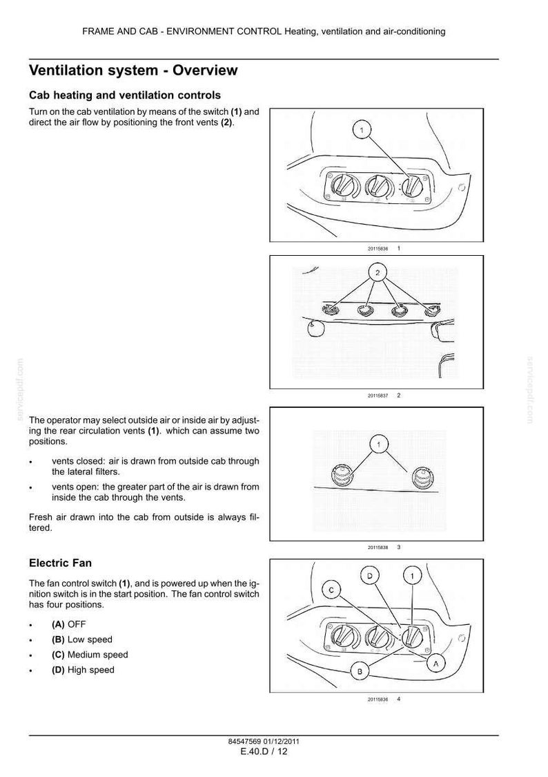 New Holland Ts6020, TS6030, TS6030HC Tractor Service Repair Workshop Manual | Instant PDF Download image 10