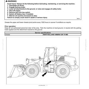 New Holland W170C Stage IV Wheel Loader Operator Owners Operation Manual | Instant PDF Download image 9