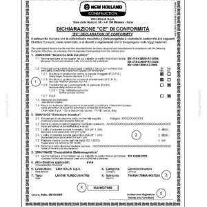 New Holland Lm1340, Lm1343, Lm1345, Lm1443, LM1445, LM1745 Telescopic Handler Operator Owners Operation Manual | Instant PDF Download image 11