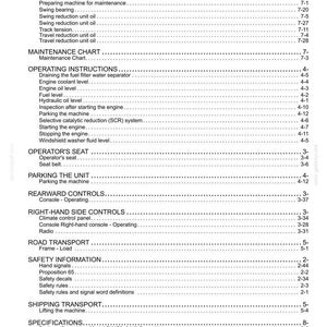 Kobelco SK170-9 Tier 4 Hydraulic Excavator Operator Owners Operation Manual | Instant PDF Download image 10