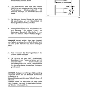 Steyr Kompakt 4055 S, Kompakt 4065 S Traktoren Wartungshandbuch Reparatur Werkstatthandbuch / Descargar PDF imagen 8