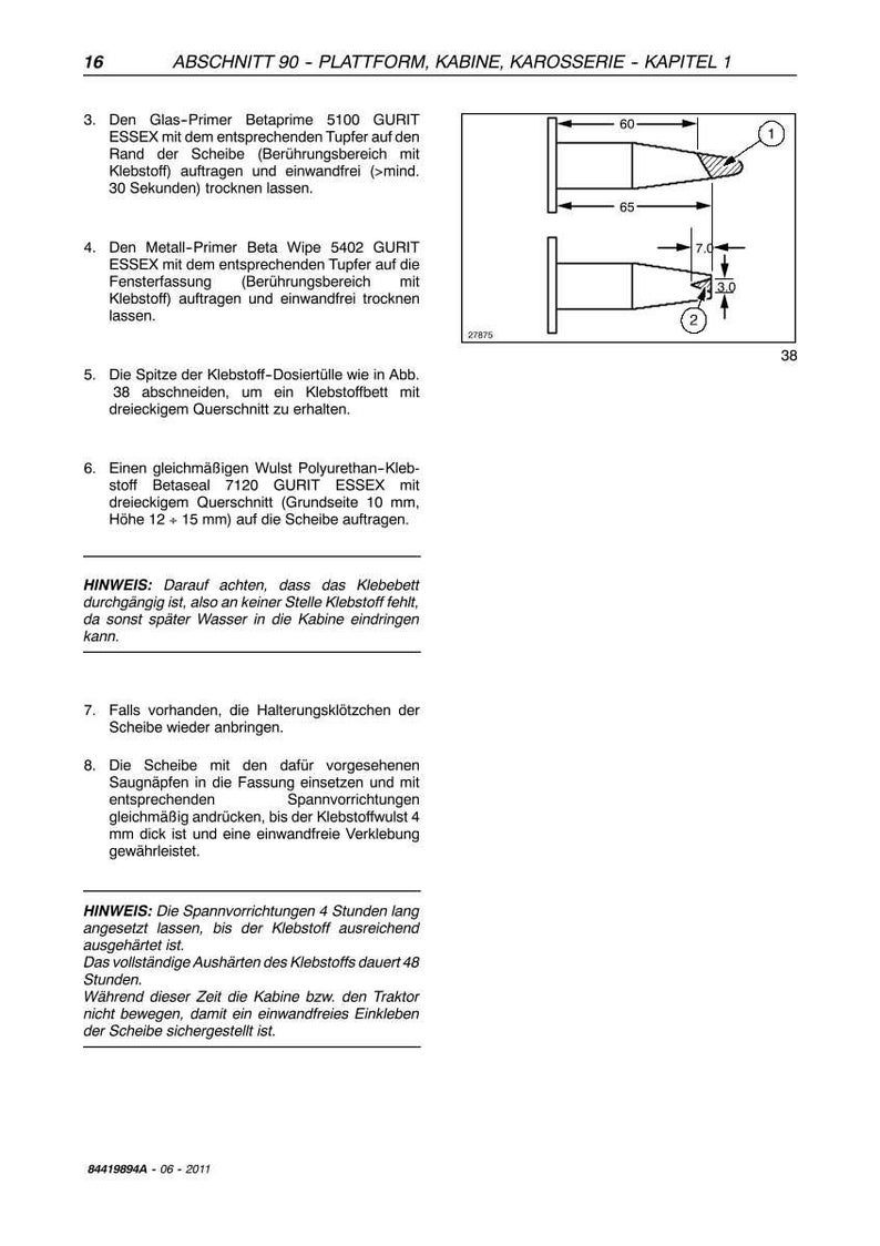 Steyr Kompakt 4055 S, Kompakt 4065 S Traktoren Wartungshandbuch Reparatur Werkstatthandbuch / Descargar PDF imagen 8
