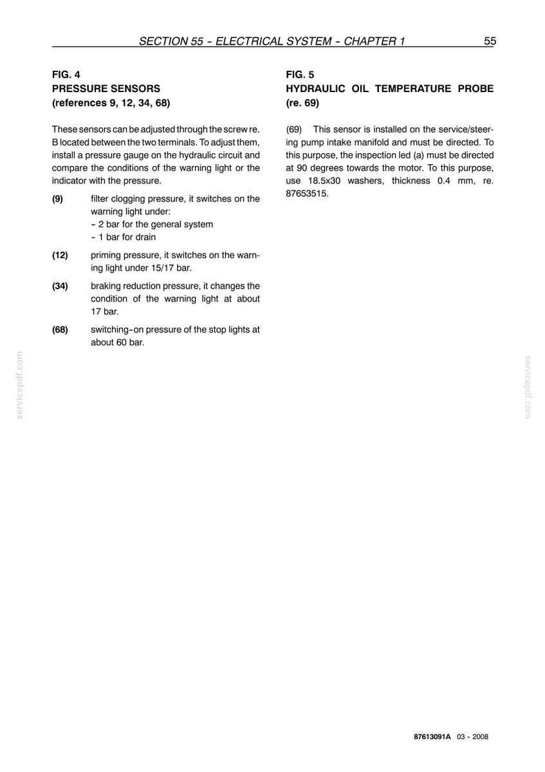 New Holland VN 2080 Grape Harvester Service Repair Workshop Manual PDF | Instant PDF Download image 7