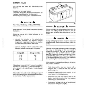 New Holland Td5010, Td5020, Td5030, TD5040, TD5050 Tractor Operator Owners Operation Manual | Instant PDF Download image 9