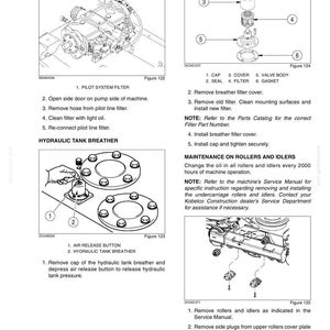 Kobelco SK210-8 Tier 3 Crawler Excavator Operator Owners Operation Manual | Instant PDF Download image 10