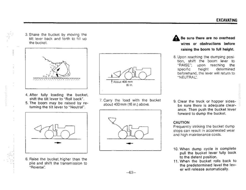 Kobelco LK550-II Wheel Loader Operator Owners Operation Manual | Instant PDF Download image 5