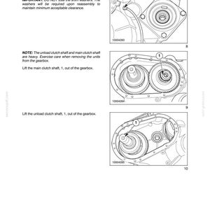 Manuale di officina per la riparazione e la manutenzione della mietitrebbia New Holland serie CX / Download PDF immediato immagine 4