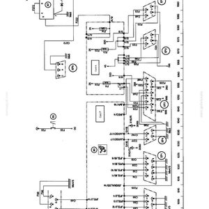 K&ouml;nnte beinhalten: Diagramm eines elektrischen Systems, beschriftet mit "SECTION 55 - ELECTRICAL SYSTEMS - CHAPTER 2". Das Diagramm enth&auml;lt verschiedene Komponenten, Linien und Textbeschriftungen, mit wei&szlig;em Hintergrund und schwarzen Linien.