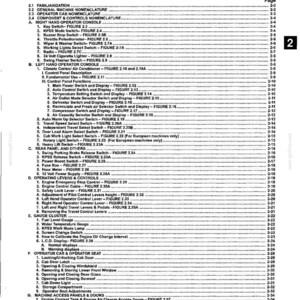 Kobelco Sk210lc Vi, SK250LC VI Hydraulic Excavator Operator Owners Operation Manual | Instant PDF Download image 6