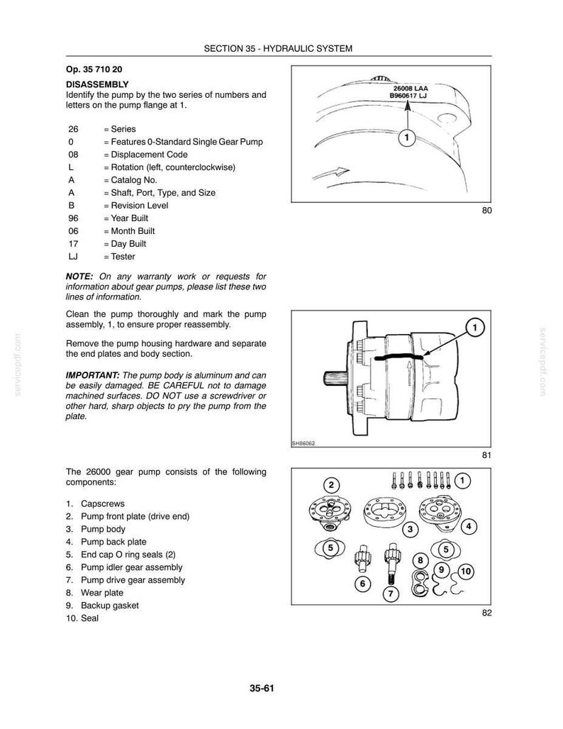 New Holland LS180, LS190 Skid Steer Loader Service Repair Workshop Manual | Instant PDF Download image 8