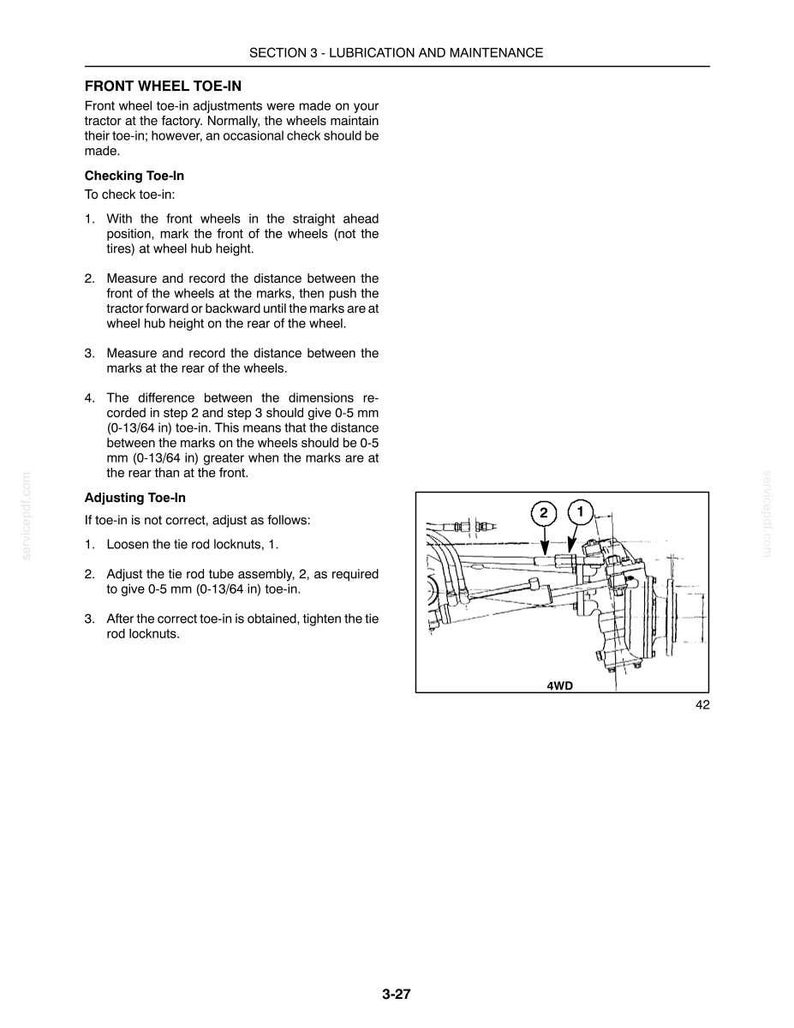 New Holland T1520 Tractor Operator Owners Operation Manual | Instant PDF Download image 9